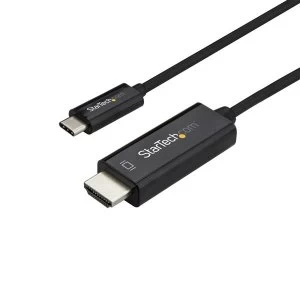 Image of StarTech 2m USB C to HDMI Adaptor Cable 4K 60Hz Black