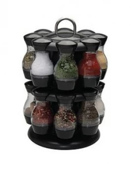 Image of Apollo 16-Jar 2-Tier Plastic Spice Carousel