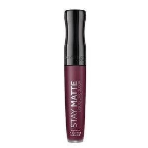 Image of Rimmel Stay Matte Liquid Lipstick Midnight 800 Purple