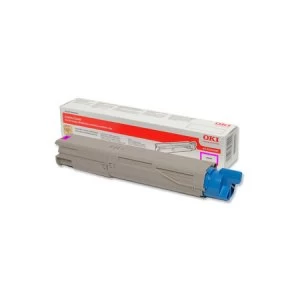 Image of OKI 43459330 Original Magenta Laser Toner Ink Cartridge