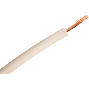 Image of 9028/SPOOL/10-BC 12A White 10m Coil Silicone Test Cable - PJP