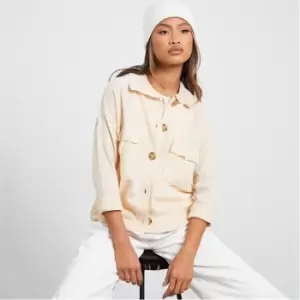 Image of I Saw It First Petite Collared Knit Shirt - Brown