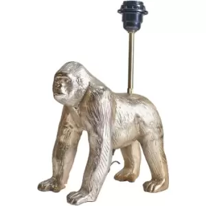 Image of Minisun - Brass Gorilla Design Table Lamp Light Base - 0