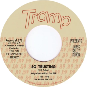 Image of James Kelly Duhon - So Trusting Vinyl