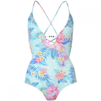 Image of SoulCal Tropical Print Swimsuit - Tropical