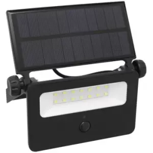 Image of Sealey Extra-Slim Solar Floodlight With Wall Bracket 16W SMD LED - White