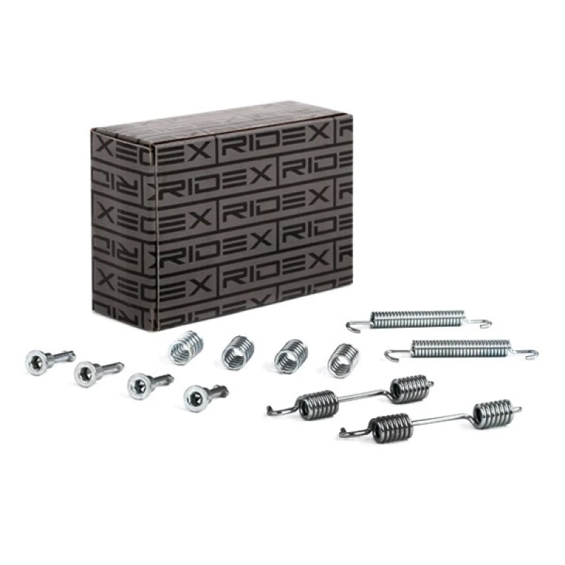 Image of RIDEX 1337P0017 Accessory Kit, parking brake shoes Rear Axle Accessory Kit,parking brake shoes (1337)