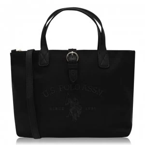 Image of US Polo Assn Small Tote Bag - BLACK 000
