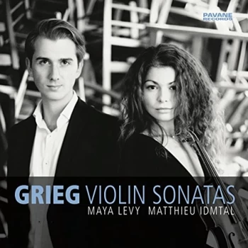 Image of Maya Levy & Matthieu Idmtal - Grieg: Complete Violin Sonatas CD