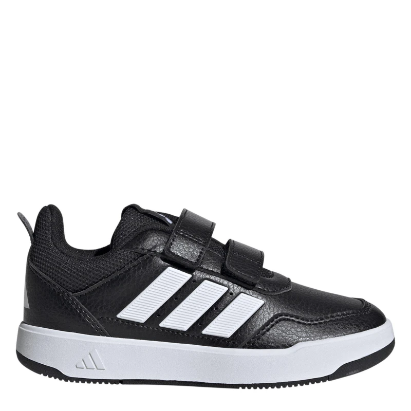 Image of adidas Tensaur Hook and Loop Shoes Juniors Black/White male 3 (35.5)
