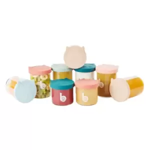 Image of Set of 9 Isy Baby Jars: 6x 250ml and 3x 120ml