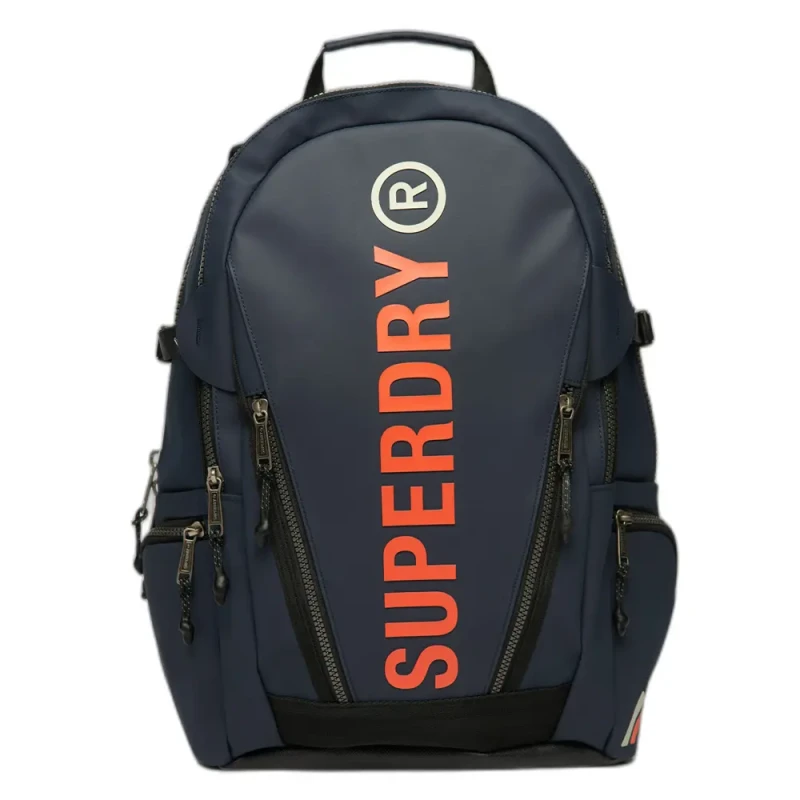 Image of Superdry TARP RUCKSACK womens Backpack in Marine