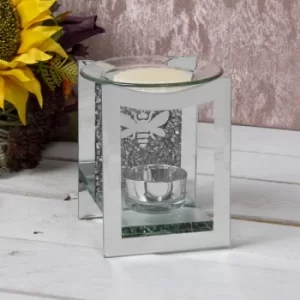 Image of Mirror Crystal Oil Burner Bee Design by Lesser & Pavey