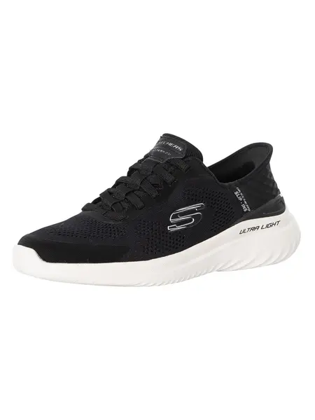 Image of Skechers Slip-ins Bounder 2.0 Emerged Trainers Black/White 7 UK