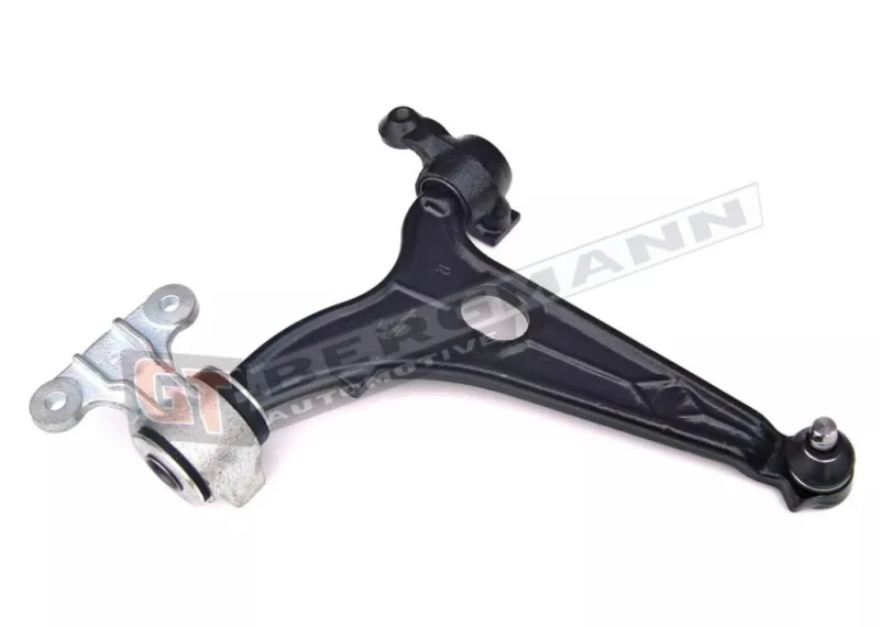 Image of GT-BERGMANN GT20-082 Suspension arm Control Arm, Cast Steel, Front Axle Right, with bearing(s), with holders Cast Steel Track Control Arm (273)