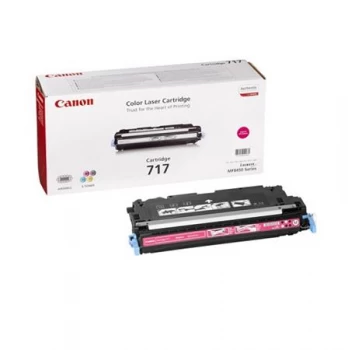 Image of Canon 717 Magenta Laser Toner Ink Cartridge