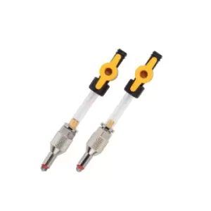 Image of Jagwire Elite DOT Bleed Kit Adapters with 1/4 Turn Valves