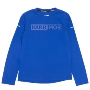 Image of Karrimor Long Sleeve Run T Shirt Junior Boys - Beige