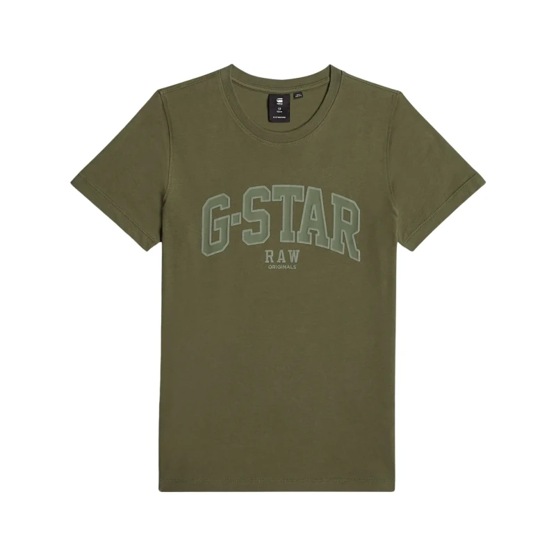 Image of G-Star Kid's T-Shirt G-Star Regular Vert Male 14 ans