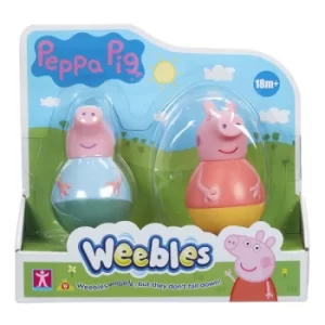 Image of Peppa Pig Weebles Twin Figure Pack