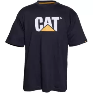 Image of CAT Workwear Mens Classic Trademark Durable Shape Retaining T-Shirt XXL - Chest 50 - 53' (127 - 132cm)