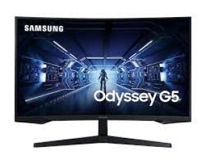 Image of Samsung Odyssey G5 32" C32G55T Quad HD Curved LED Gaming Monitor