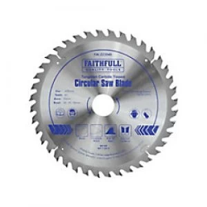 Image of Faithfull TCT Circular Saw Blade 235 x 35mm x 40T
