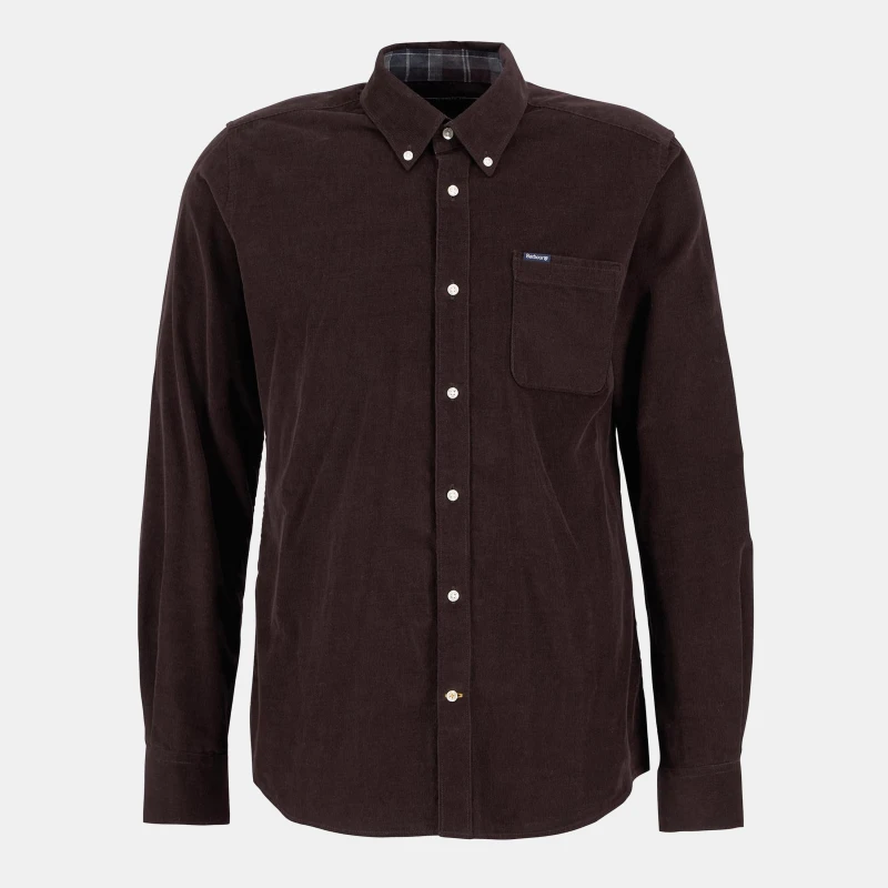 Image of Barbour Ramsey Shirt Dark Oak BR17 male S