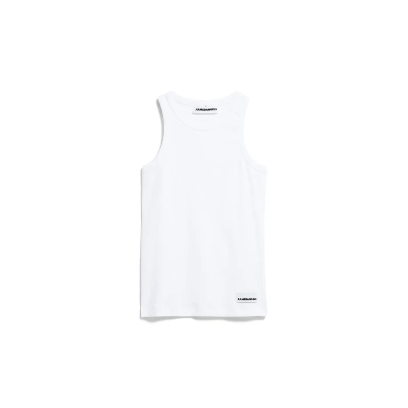 Image of ARMEDANGELS Womens tank top ARMEDANGELS Kanitaa Blanc Female M