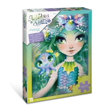 Image of Nebulous Stars Marinia & Octavia Glitter Puzzle - 100 Pieces