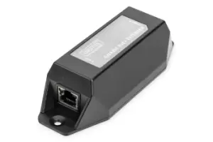Image of Digitus Gigabit Ethernet PoE+ Repeater, 802.3at, 22 W