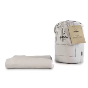 Image of Panda Kids Bamboo Mattress Protector - Cotbed
