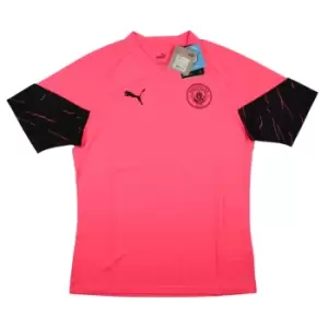 Image of 2023-2024 Man City Training Jersey (Sunset Glow)