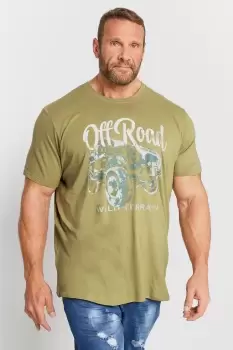 Image of Mens Printed T-Shirt