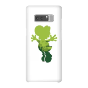 Image of Nintendo Super Mario Yoshi Silhouette Phone Case - Samsung Note 8 - Snap Case - Gloss