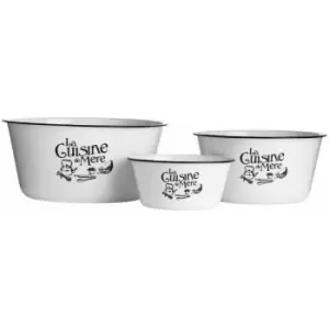 Image of La Cuisine De Mere Set of 3 Mixing Bowls - Premier Housewares