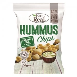 Image of Eat Real Hummus Chips Cream Dill 45g