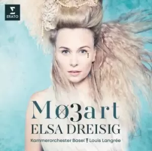 Image of Elsa Dreisig Mozart X 3 by Wolfgang Amadeus Mozart CD Album