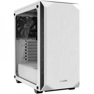 Image of BeQuiet Pure Base 500 Windows Midi tower PC casing, Game console casing White 2 built-in fans, Window, Dust filter, Insulated