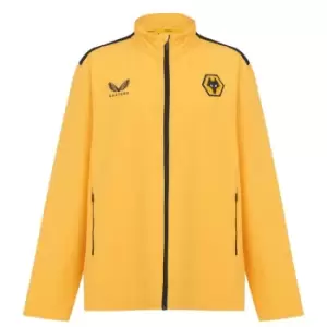 Image of Castore Wolves Home Jacket 2021 2022 Mens - Gold