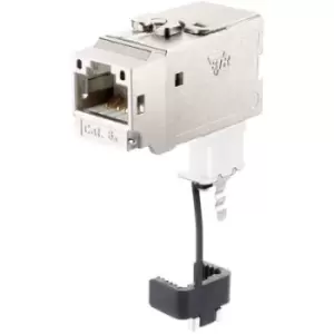 Image of Metz Connect 130B22-E RJ45 module Keystone CAT 6A