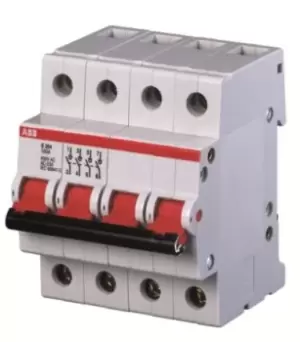 Image of Abb E204/100R Switch Disconnector, 4 Pole 100A Ac
