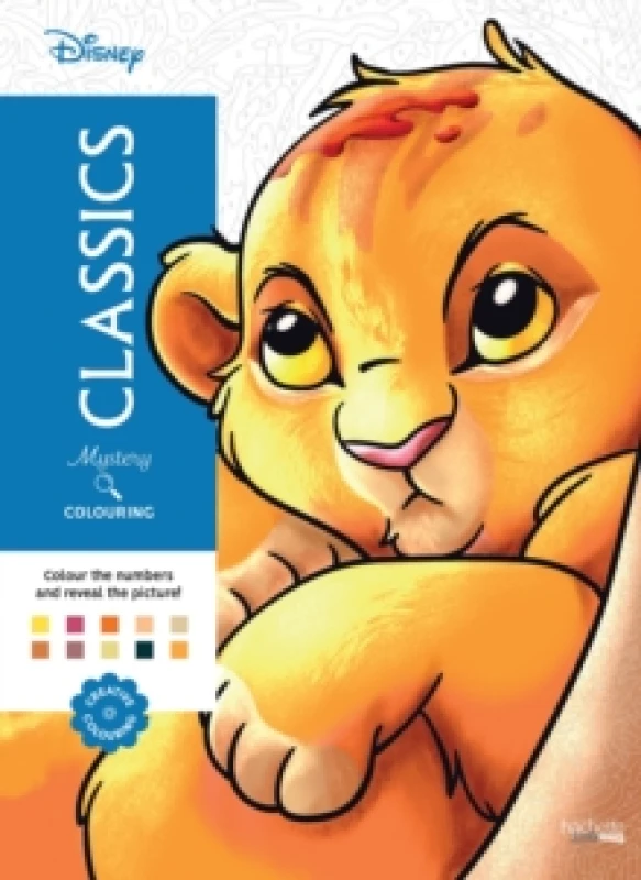 Image of Mystery Colouring - Classics : Reveal iconic Disney characters with colour by number Paperback / softback