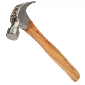 Image of Spear & Jackson SJ-CAH16 Hickory Claw Hammer 16OZ