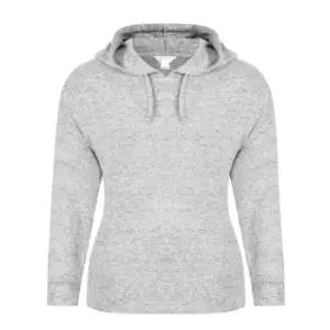 Image of Miso Sft Flc Hood - Grey