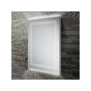 Image of HiB Outline 60 LED Back-Lit Bathroom Mirror 800mm H x 600mm W