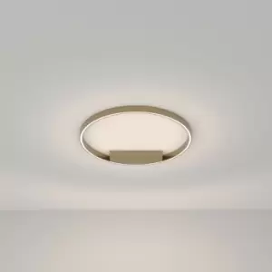 Image of Maytoni Maytoni Rim Modern Integrated LED Semi Flush Light Brass, 60cm, 4000K