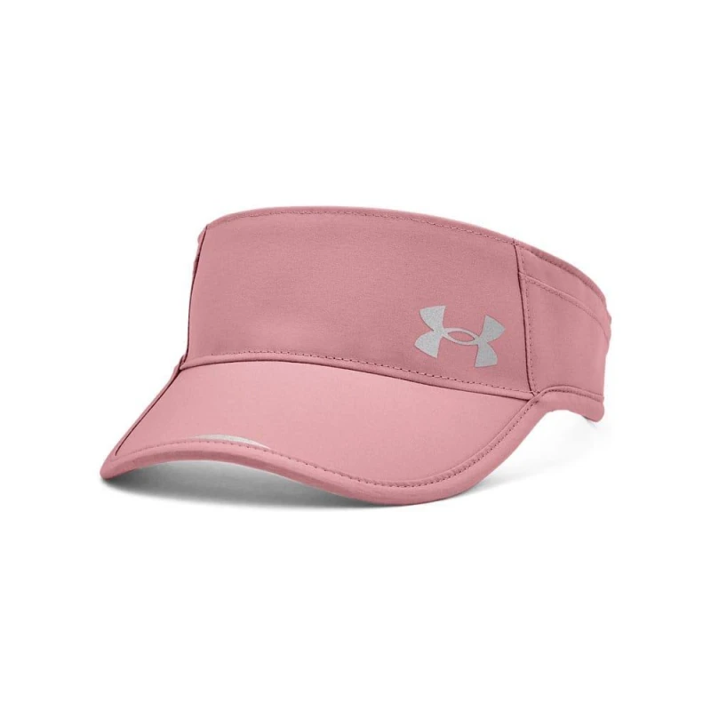 Image of Under Armour Isochill Launch Run Visor - Pink Pink M