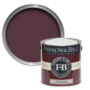 Image of Farrow & Ball Estate Brinjal No. 222 Matt Emulsion Paint 2.5L