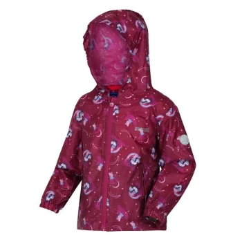 Image of Regatta Peppa Pig Waterproof & Breathable Pack-It Jacket - RaspRadiance